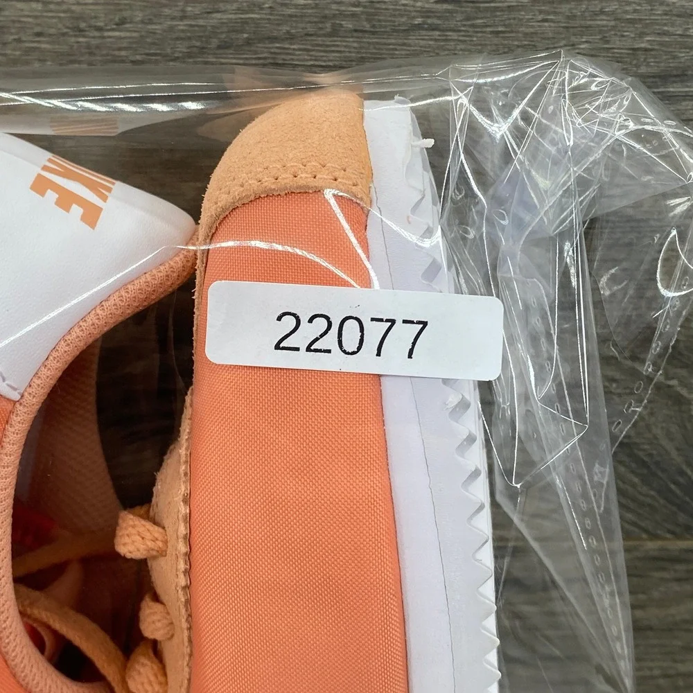 Nike Cortez Kids Sneakers Light White Peach‎ IF1615-800 Youth 6Y